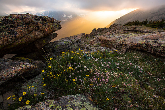 South Ute Trail Ridge Sunset (2)