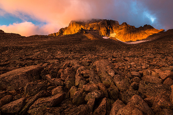 Boulderfield Sunrise