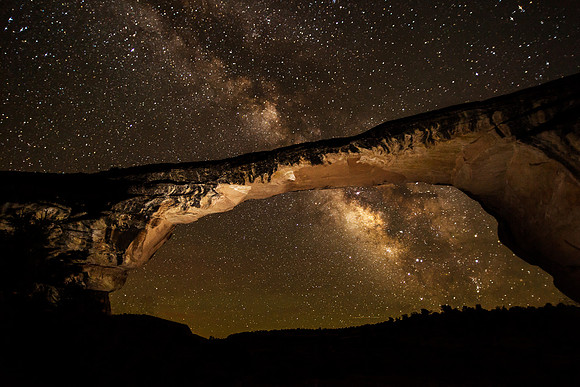 Owachomo with Milky Way
