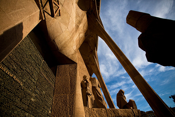 The Passion Facade La Sagrada Familia