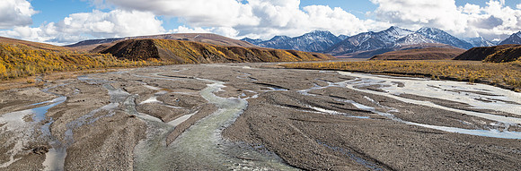 Eask Fork Fall Panorama