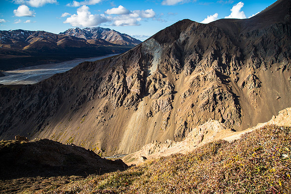 Mount Sheldon and Polychrome Ridge