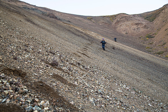 Scree Skiing