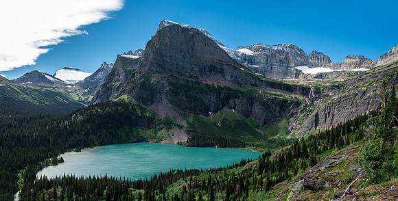 Grinnell Lake Panoramic