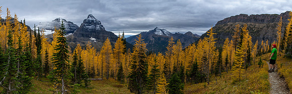 Self-portrait - Fall at Bolder Pass