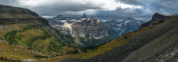Thunderbird Mountain and Weasel Collar Glacier
