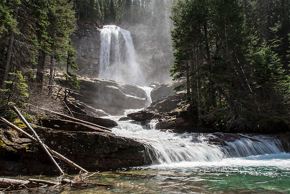 Virginia Falls - Spring