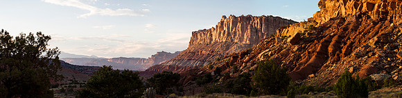 Evening Light near Slickrock Divide