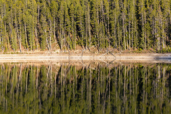 afternoon reflections on Mary Lake  (5)