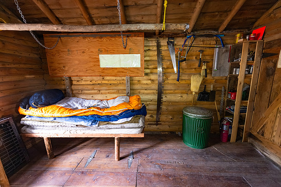 Mary Lake Patrol Cabin: interior (3)