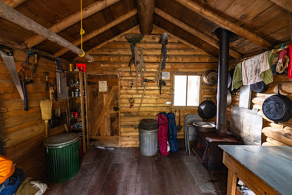 Mary Lake Patrol Cabin: interior (4)