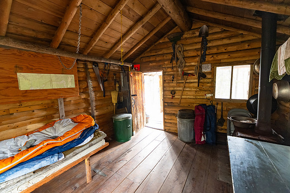 Mary Lake Patrol Cabin: interior (5)