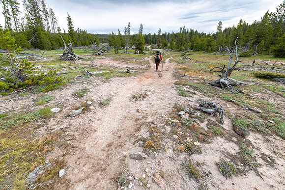 Views along the Mary Mountain Trail: Highland Hot Springs