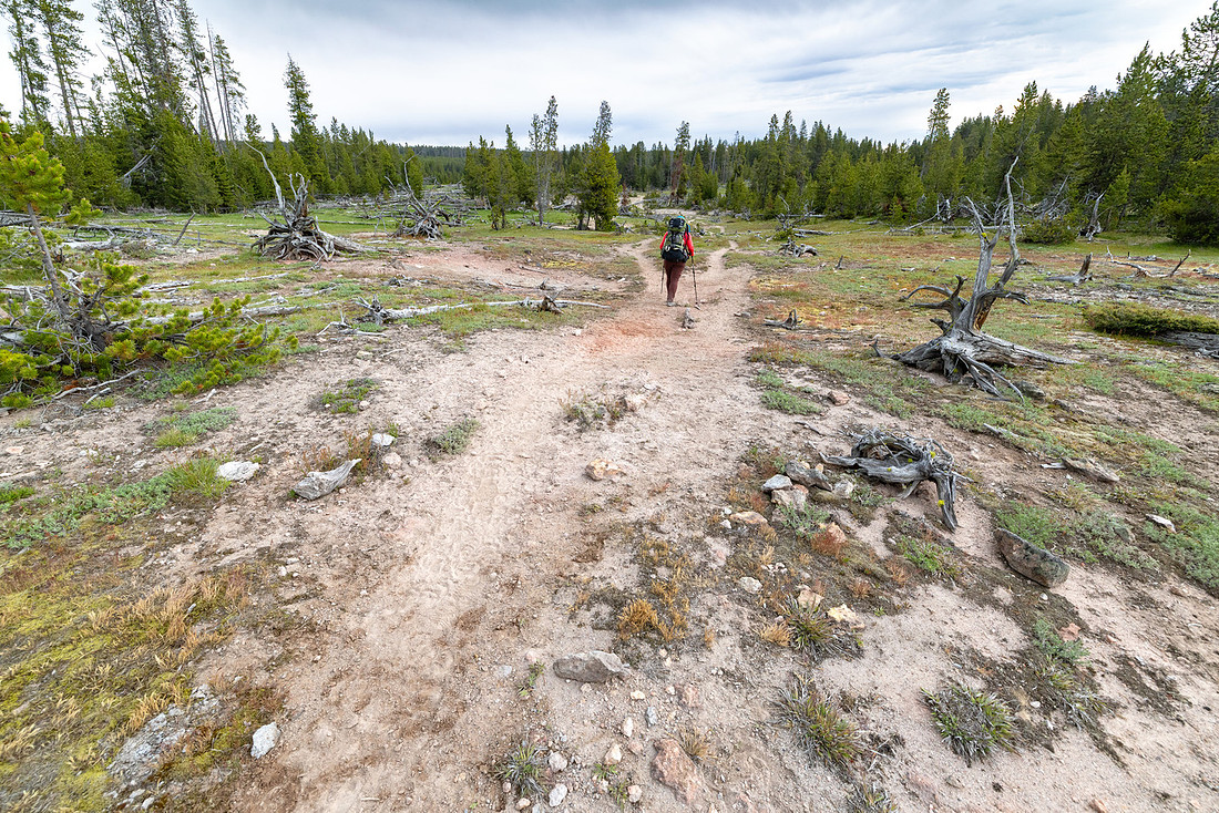 Views along the Mary Mountain Trail: Highland Hot Springs