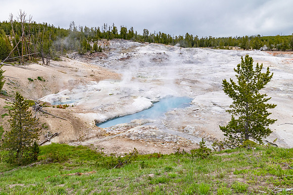 Violet Springs on a cloudy afternoon