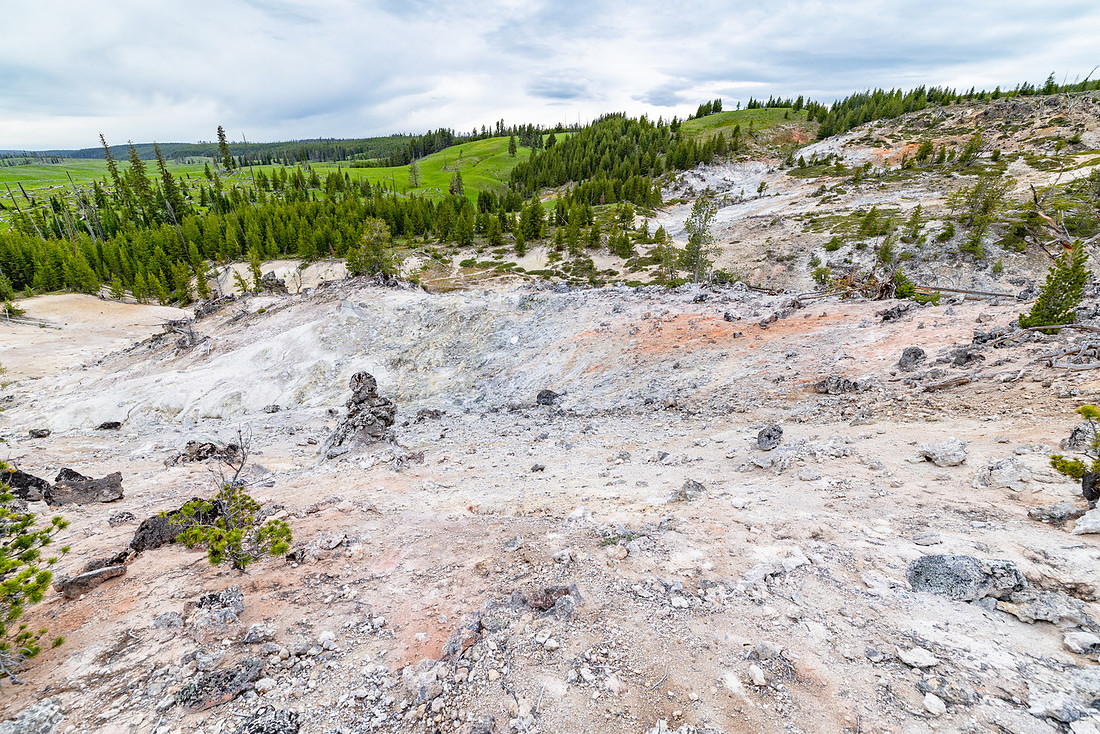 Overlooking Violet Springs