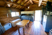 Cache Creek Patrol Cabin: inside views ()