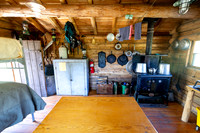 Cache Creek Patrol Cabin: inside views ()