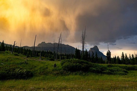 Sunset storm over Ampitheater Ridge (3)