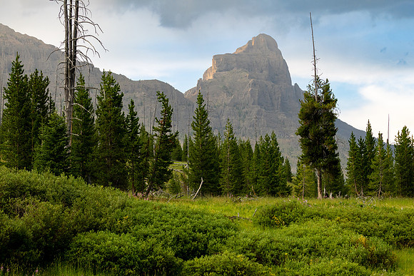 Ampitheater Mountain Ridge