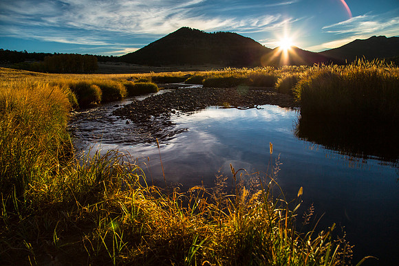 Sunrise at Moraine Park