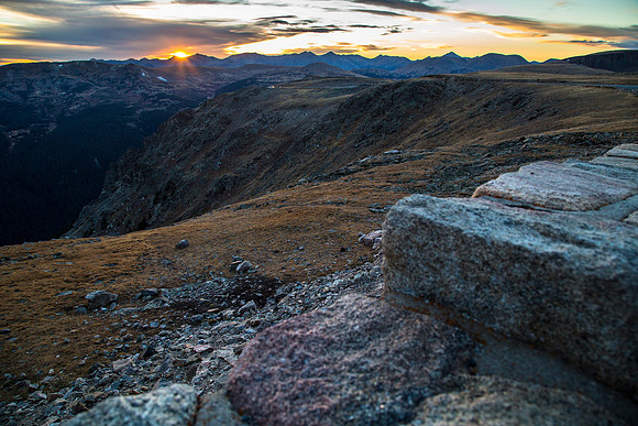 Sunset at Rock Cut