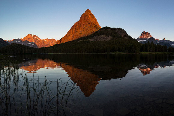 Swiftcurrent Lake Sunrise