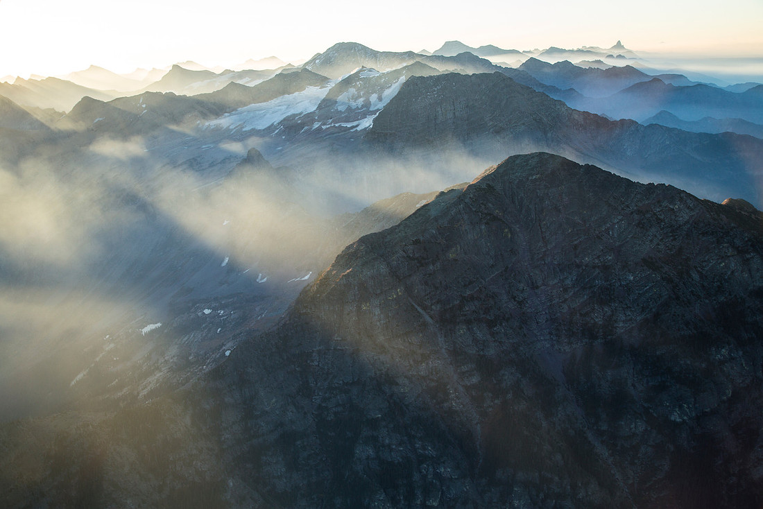 Mount Brown and Sperry Glacier