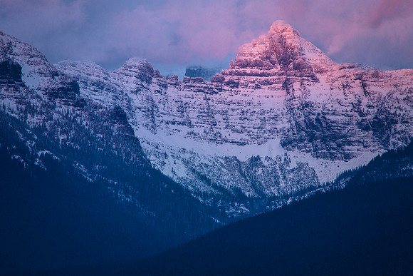 Alpenglow on the Little Matterhorn