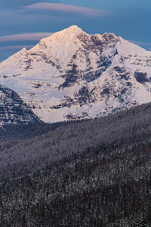 Gunsight Mountain Sunset 1.4.16