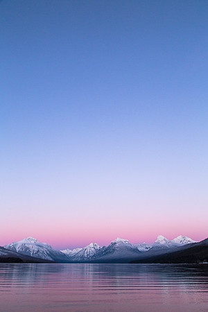 Lake McDonald Post Sunset Portrait 12.14.15