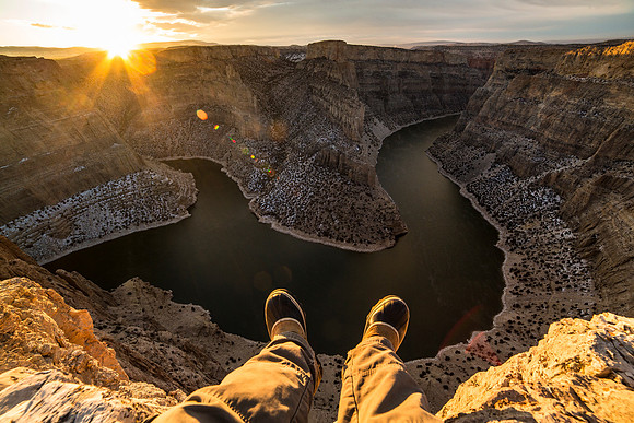 Self-portrait - Devil Canon Overlook