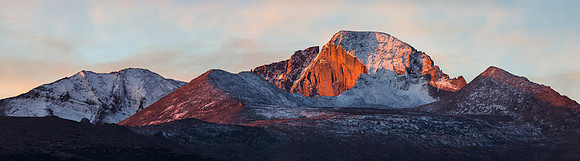 Longs Peak Sunrise Panorama