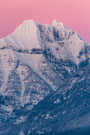 Mt. Cannon Post Sunset