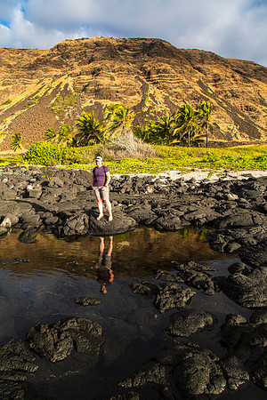 Exploring Halape Tidepools