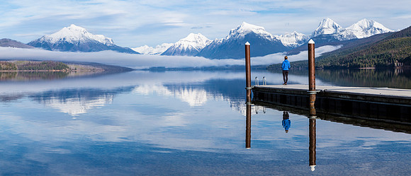 Alex on the Dock Panorama