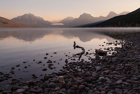 Lake McDonald Fall Shoreline