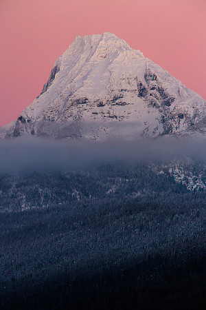 Edwards Mountain Post Sunset