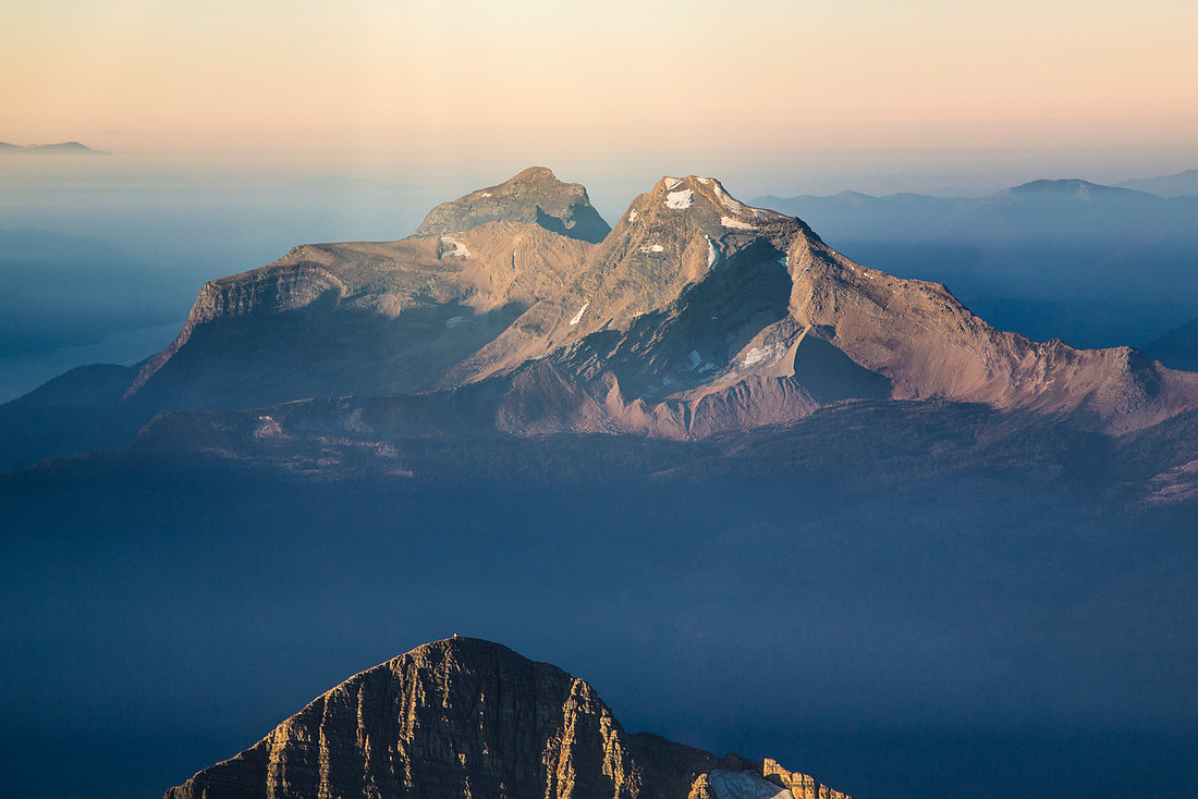 Swiftcurrent Lookout From the Air