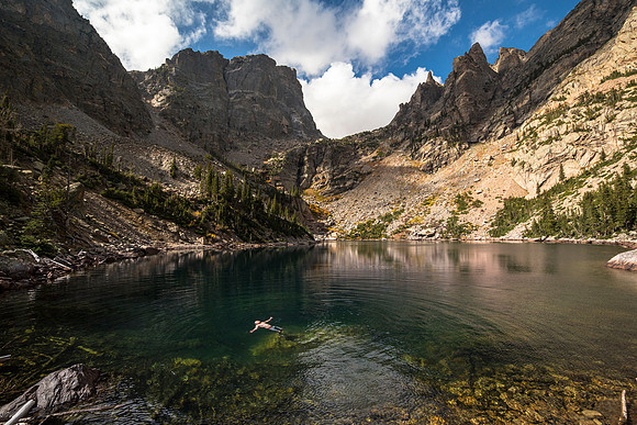 Chris in Emerald Lake