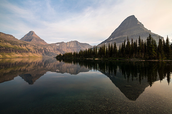 Evening at Hidden Lake
