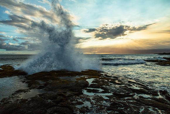 Evening Light at Apua Point Tidal Flats (2)