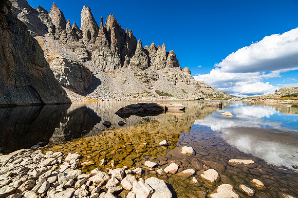 Sky Pond Shoreline