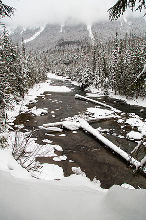 McDonald Creek between McDonald Creek Falls and Sacred Dancing Cascades (3)