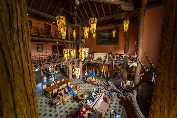 Lake McDonald Lodge Lobby (2)