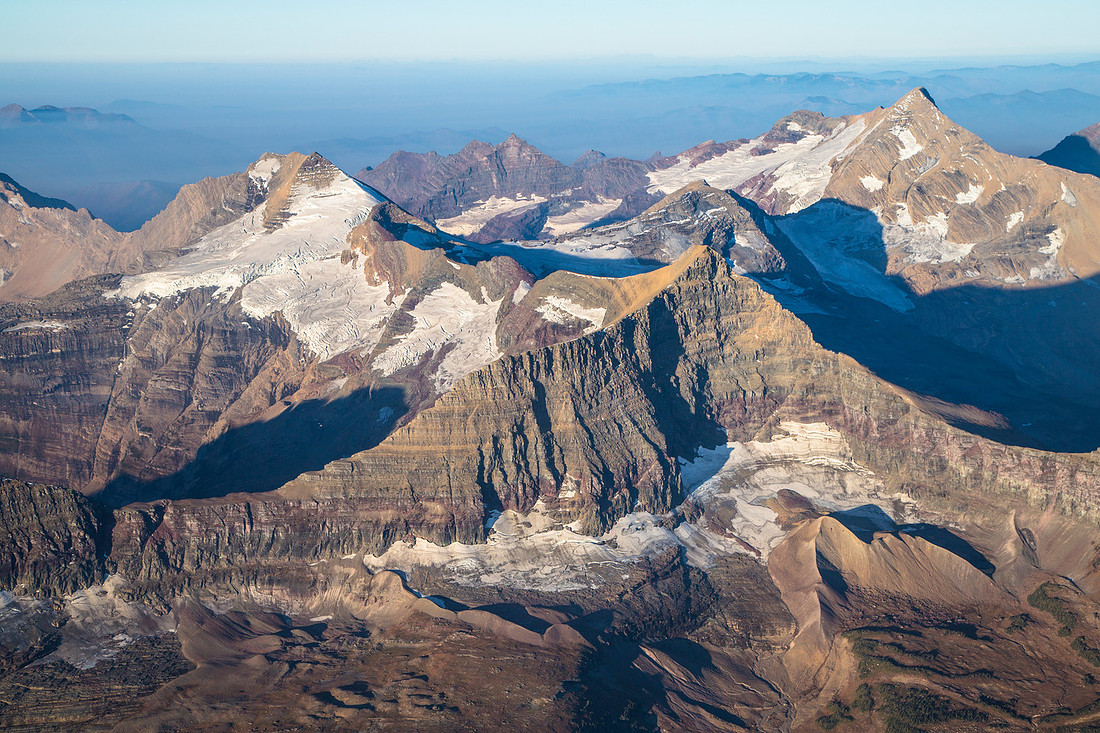Logan, Pumpelly, Blakfoot, and Harrison Glaciers