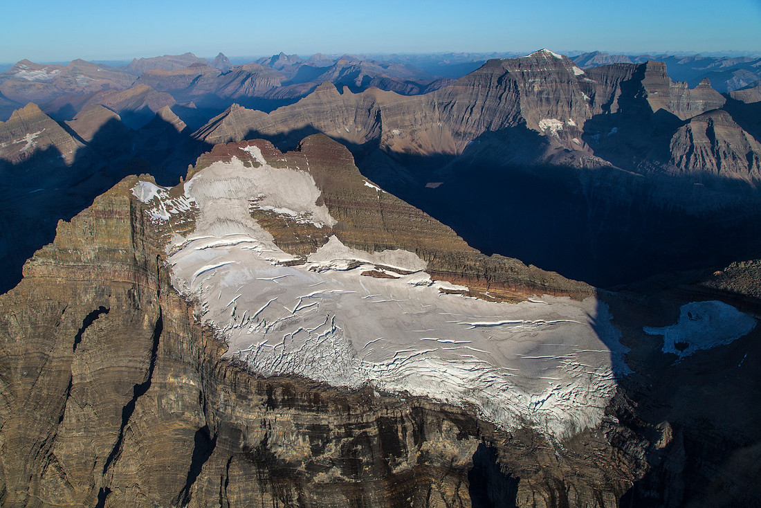 Mount Merritt and Old Sun Glacier