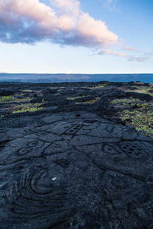 Petroglyphs Near Apua Point