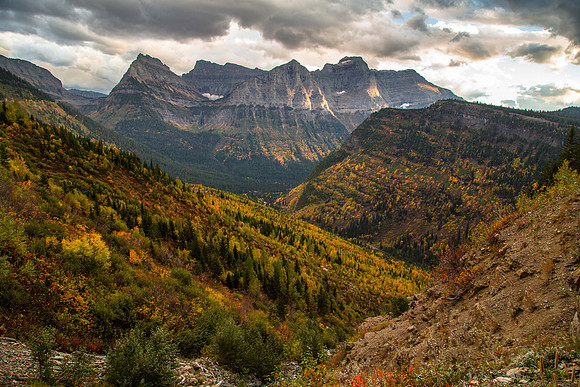 Lake McDonald Valley Fall Colors