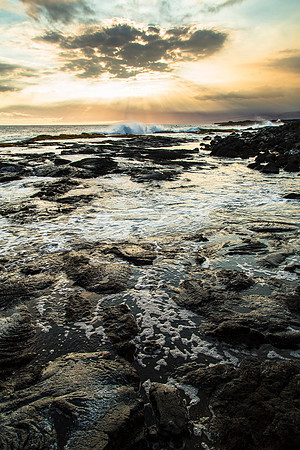 Evening Light at Apua Point Tidal Flats